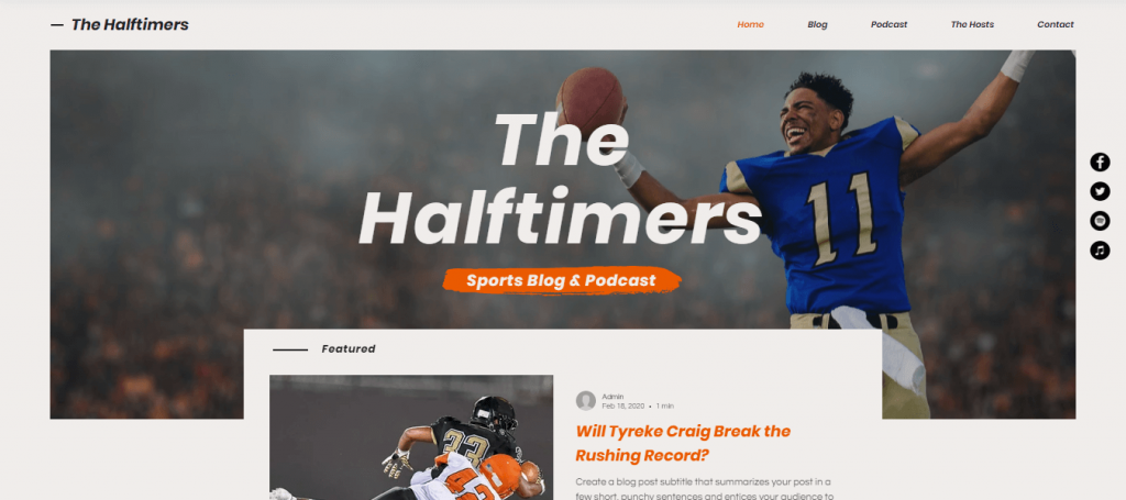 Blog & Podcast Olahraga