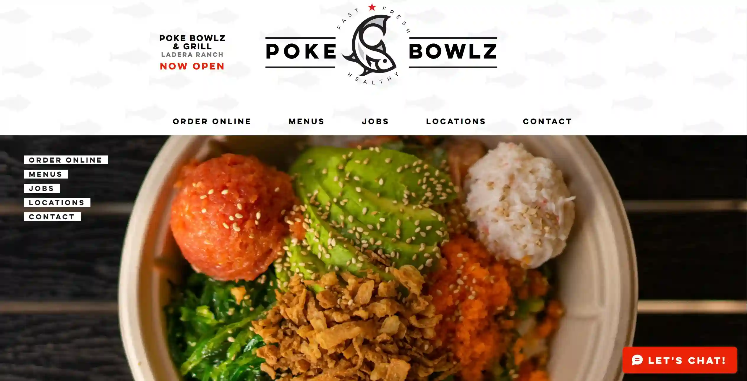 Contoh situs web Wix