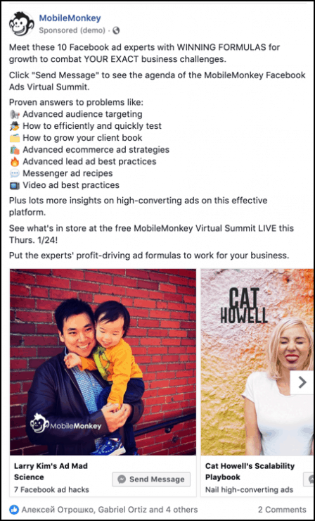 5 conseils publicitaires sur Facebook Messenger qui rendront chaque campagne publicitaire Click-to-Messenger ultra-réussie