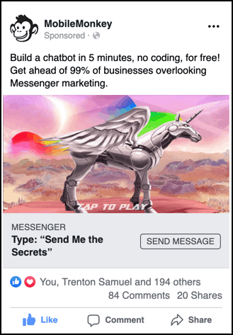 5 conseils publicitaires sur Facebook Messenger qui rendront chaque campagne publicitaire Click-to-Messenger ultra-réussie