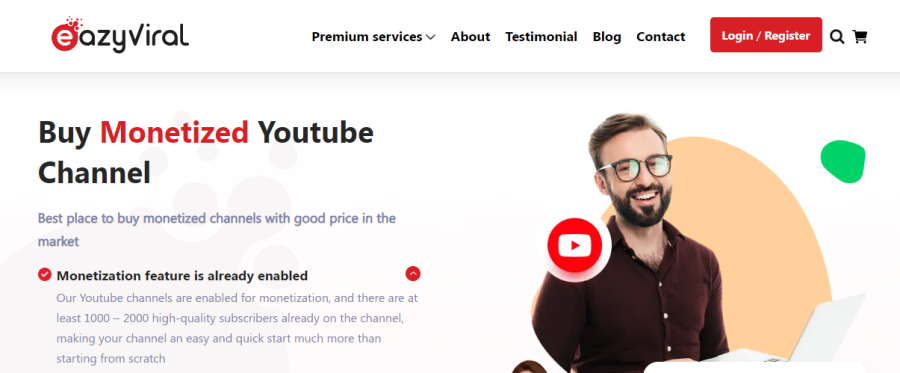 Eazy Viral - vendre un compte tiktok