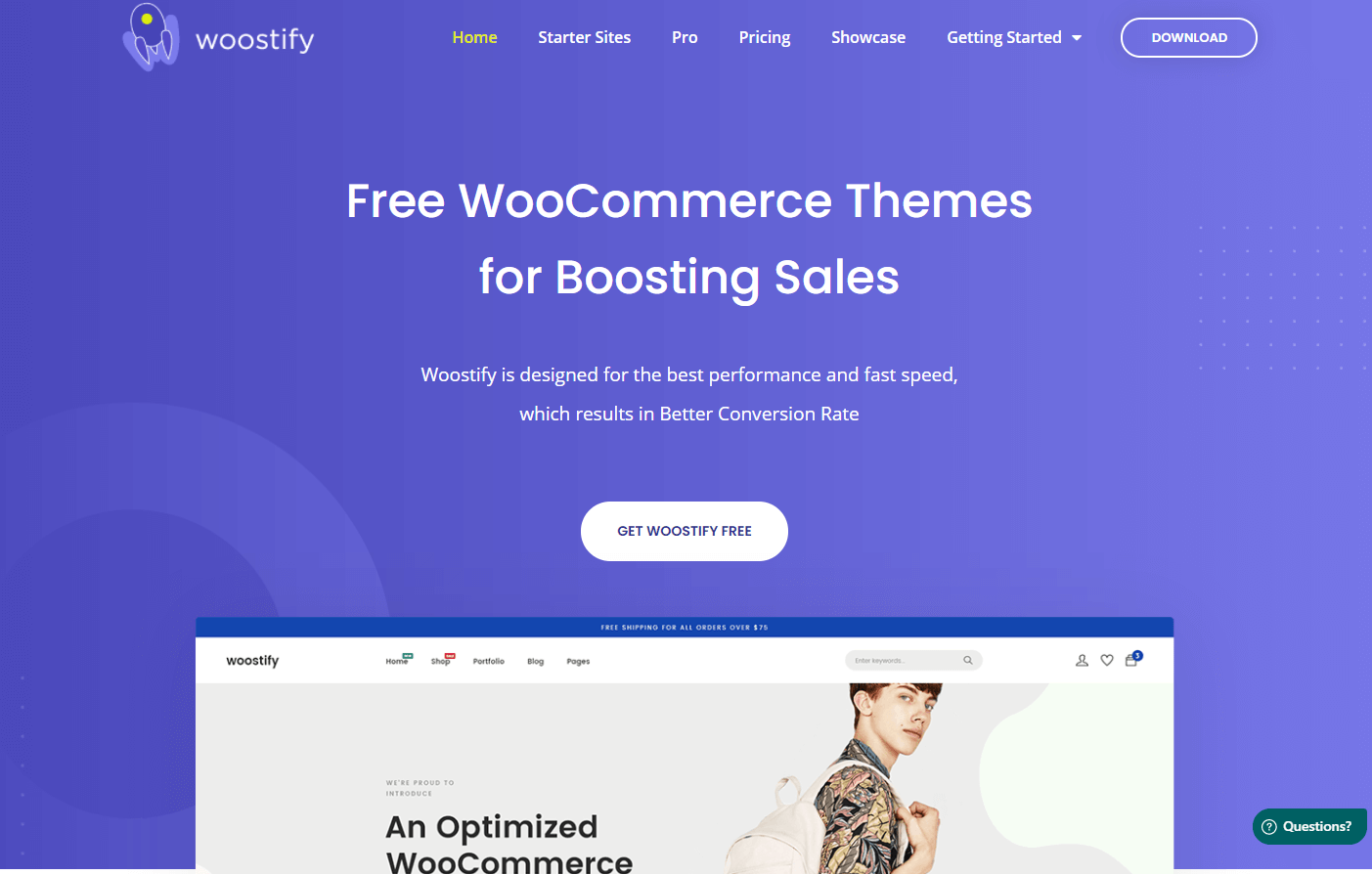 最佳 WooCommerce 主題 Woostify