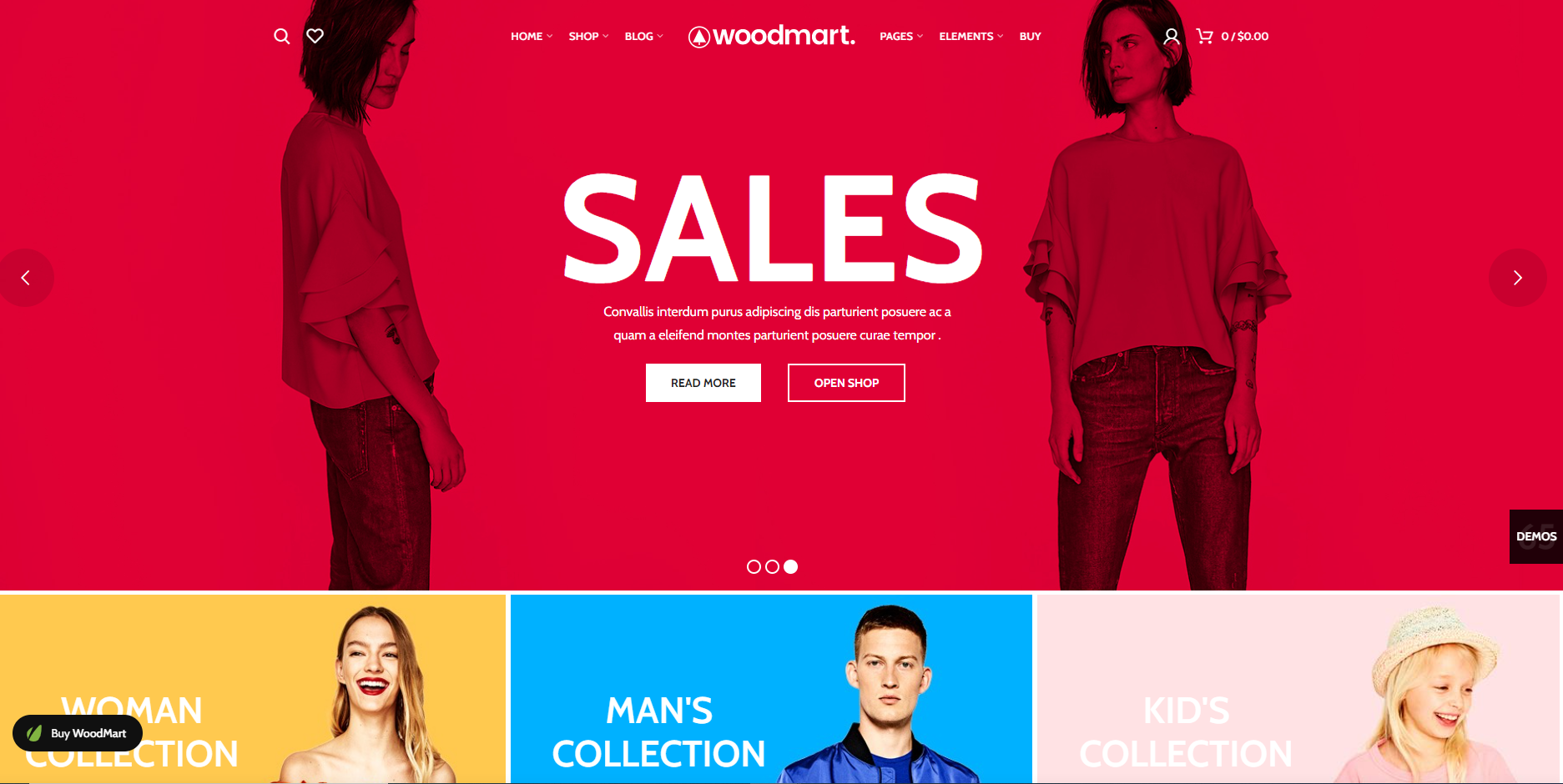 最佳 WooCommerce 主題
