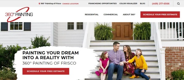 360° Boyama - ressamlar Arlington tx