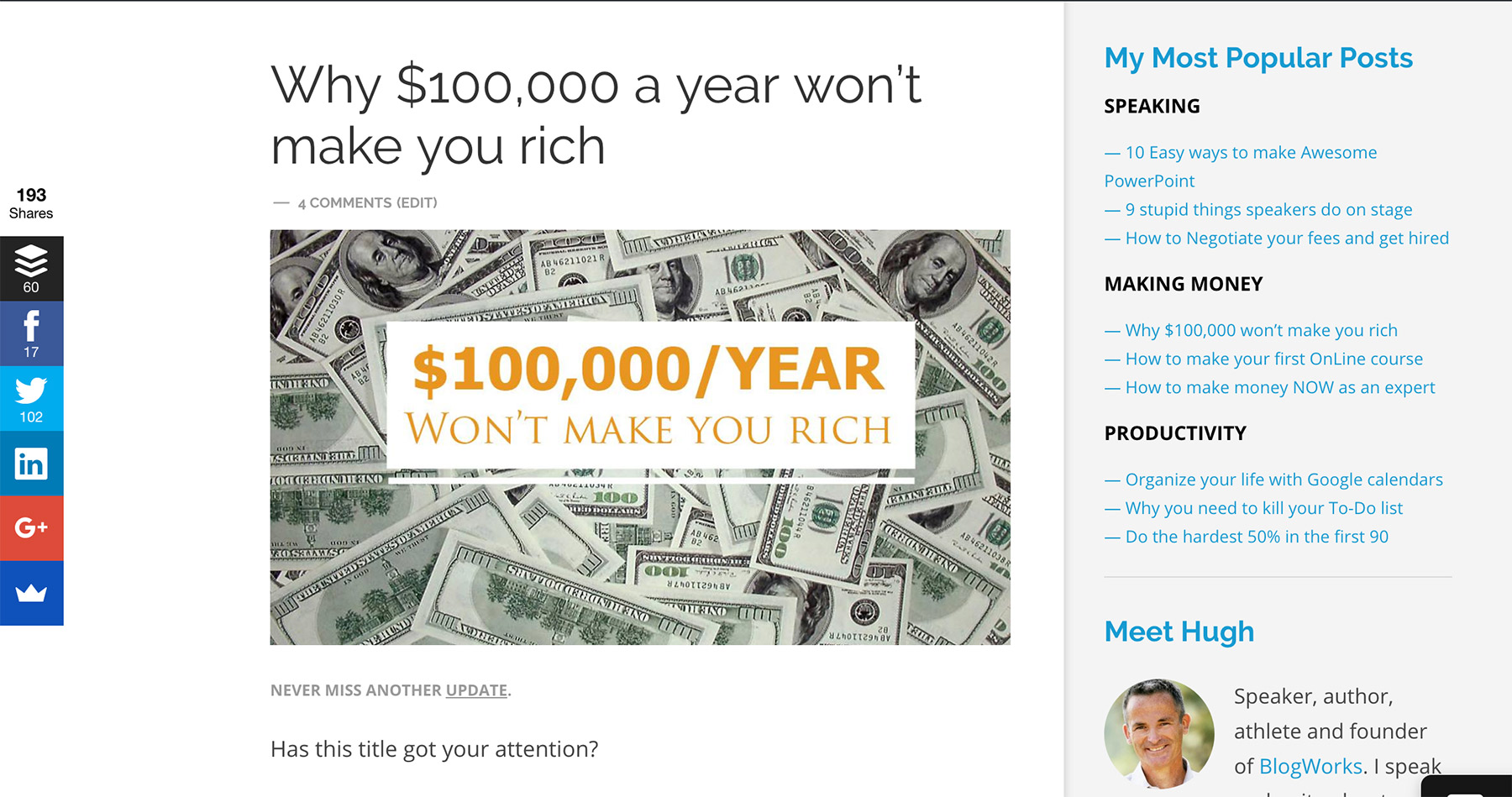 Hrănește-ți adepții cu blogul tău