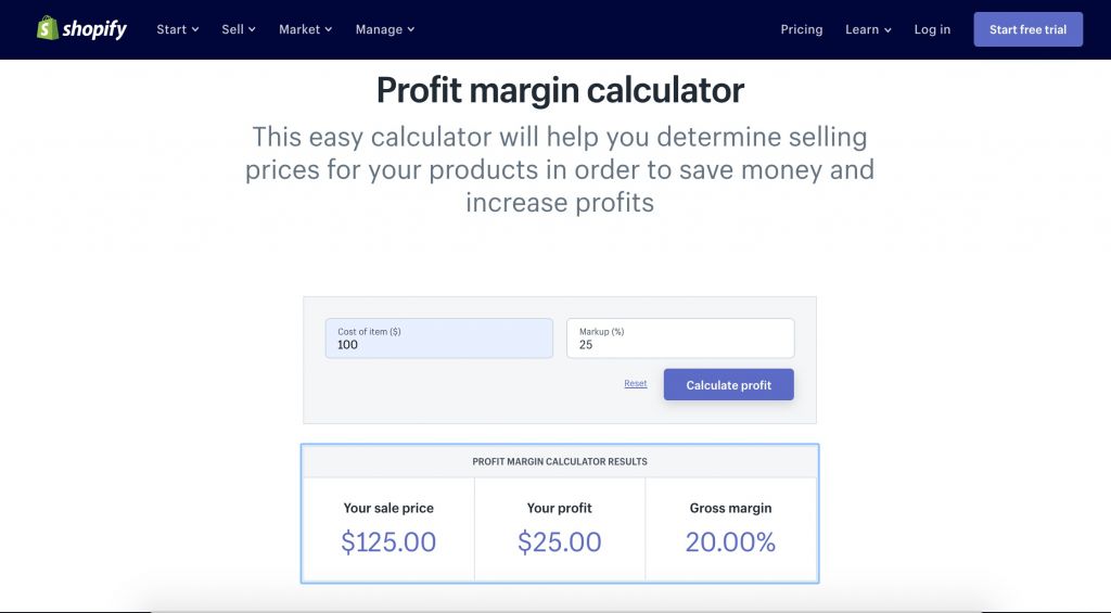Conhecer sua margem de vendas é um bom primeiro passo para uma projeção realista de lucros