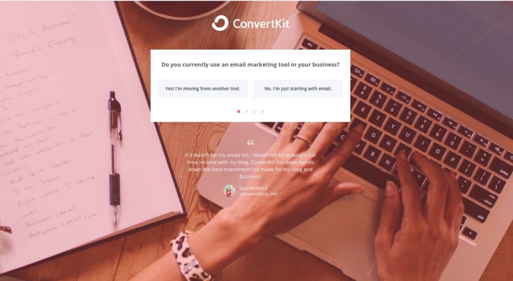 Cum să aplicați consecvență site-ului dvs. pentru a obține mai multe clienți potențiali - Convertkit