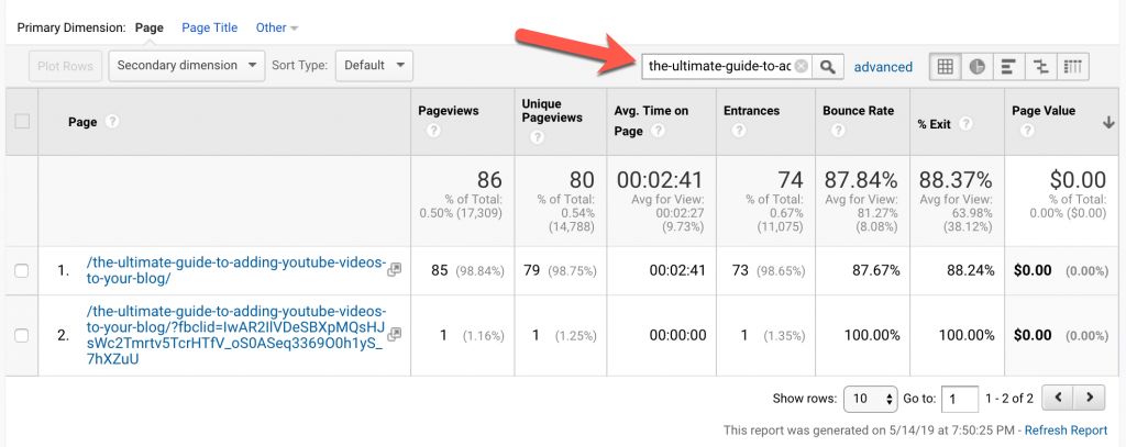 folosiți o pagină de căutare a veniturilor când încercați să câștigați bani cu blogul dvs