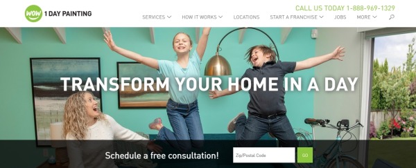 Wow 1 dzień malowania