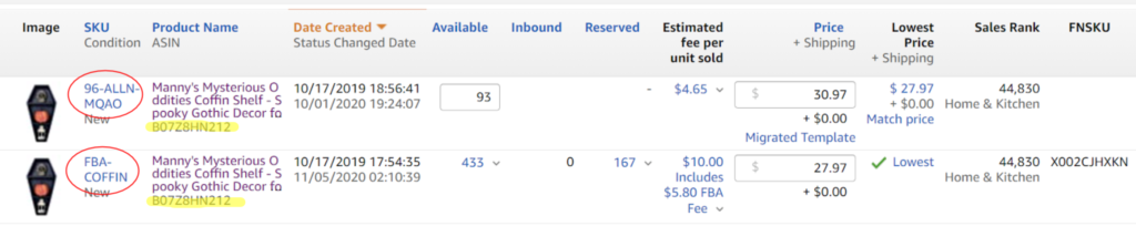 helium 10 chrome 擴展搜索結果