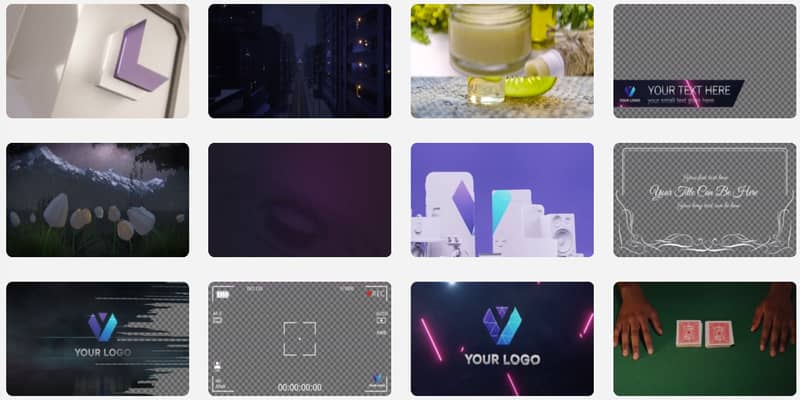 animasi klub template