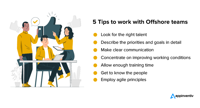 5 conseils pour travailler avec des équipes offshore