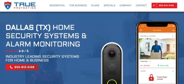 True Home Protection - sistemi di sicurezza a Dallas