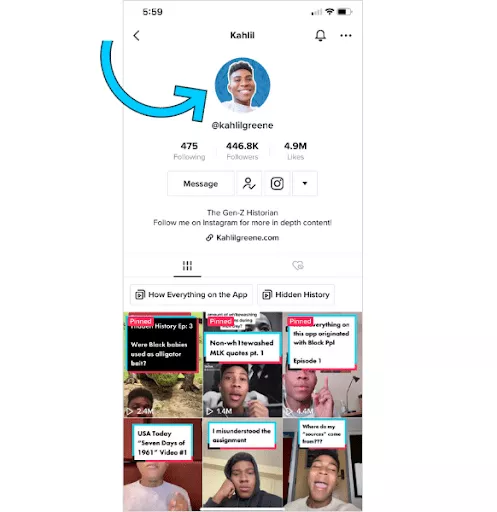 Tiktok Seo - Panduan Utama Untuk Meningkatkan Jangkauan dan Peringkat Video Anda Tiktok Profile Pic