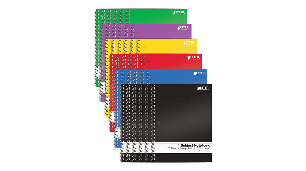 Спиральные тетради 1-тема