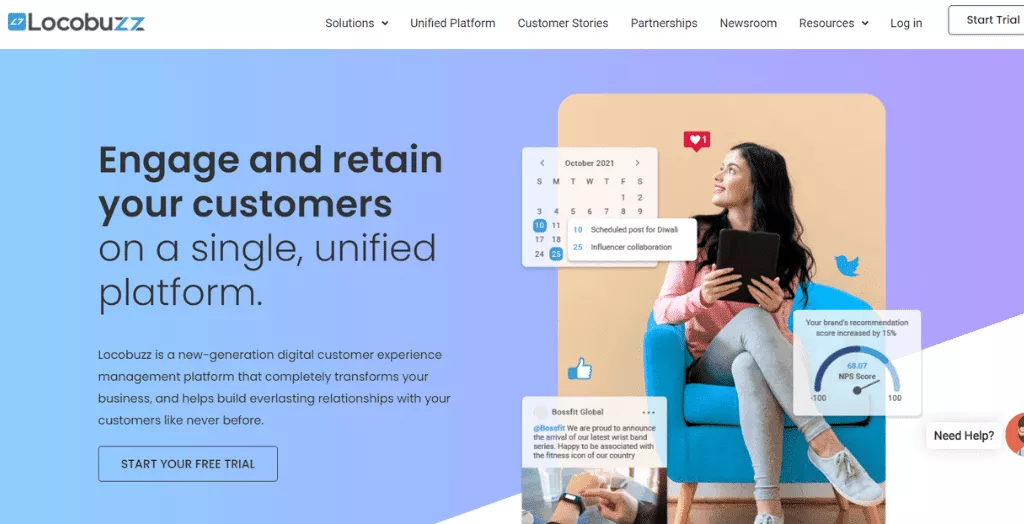 Locobuzz 소셜 미디어 도구