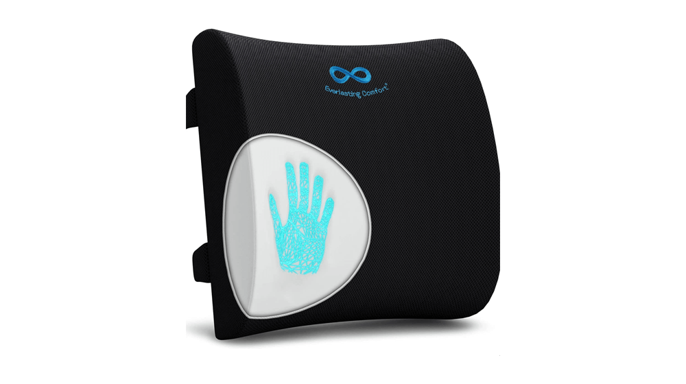 หมอนรองเอวเพื่อความสบายตลอดกาลสำหรับหลังเก้าอี้สำนักงาน