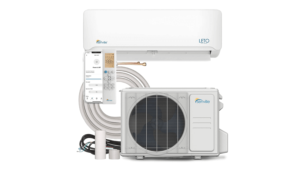 Pompa di calore del condizionatore d'aria mini split Senville LETO Series