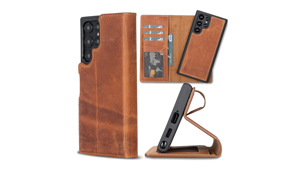 เคสหนัง Bayelon สำหรับ Samsung Galaxy S22 Ultra