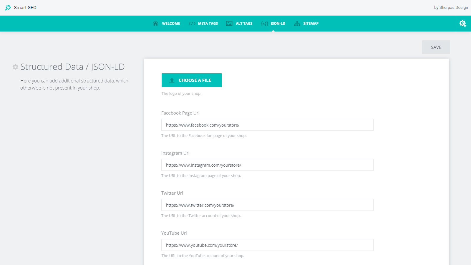 Dados estruturados de SEO inteligente - Melhores aplicativos de SEO da Shopify