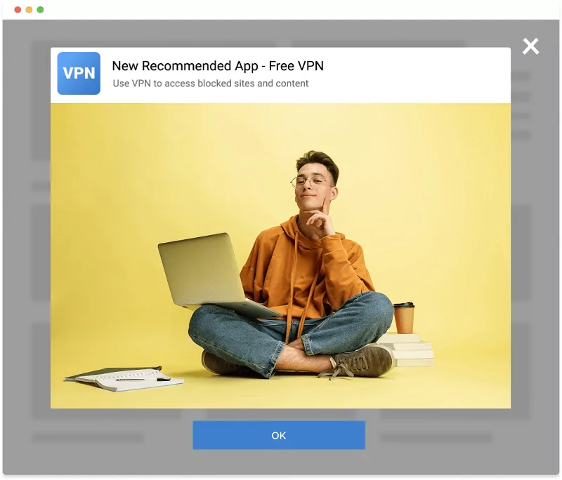 โฆษณาคั่นระหว่างหน้าเป็นรูปแบบที่สะดุดตาที่สุดรูปแบบหนึ่ง
