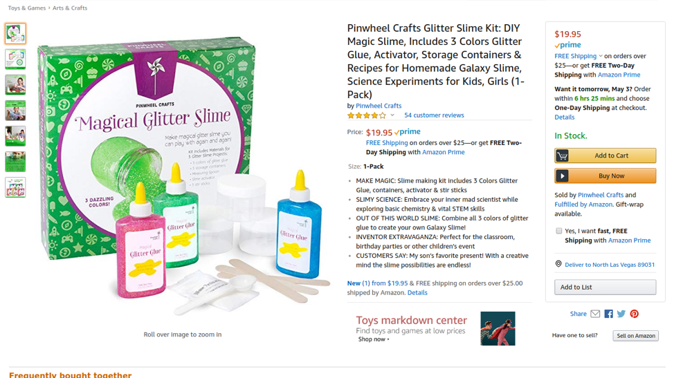 亞馬遜列表的屏幕截圖，顯示亞馬遜算法的工作原理