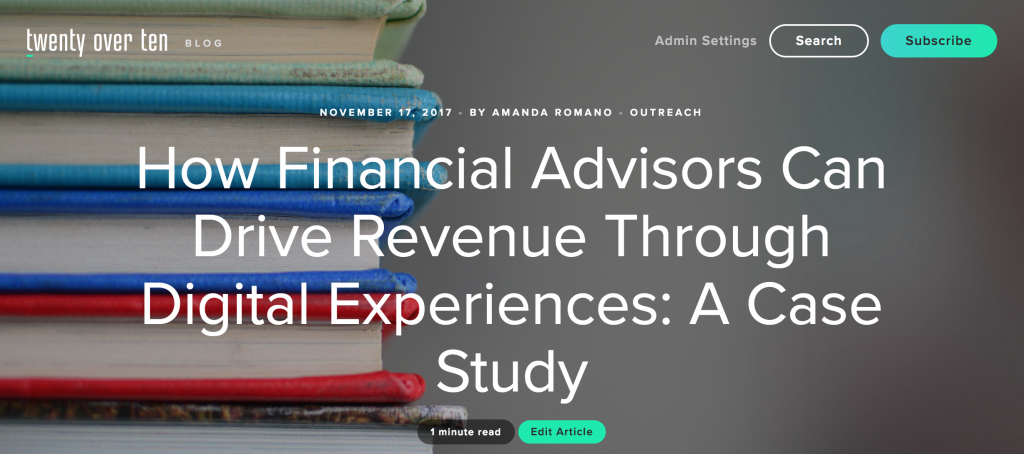 modul în care consilierii financiari pot genera venituri: un studiu de caz