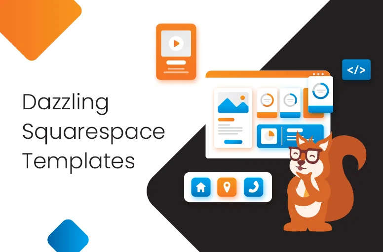 Modelos deslumbrantes do Squarespace