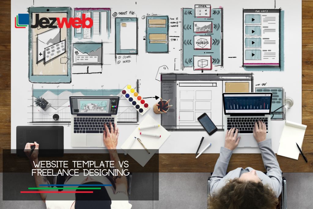 Website-Vorlage vs. freiberufliche Gestaltung