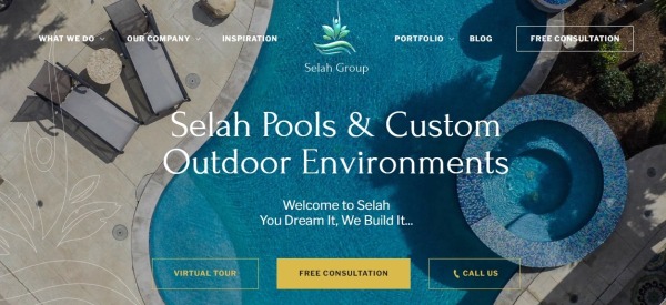 Selah Pools & Spas - companii de piscine din dallas