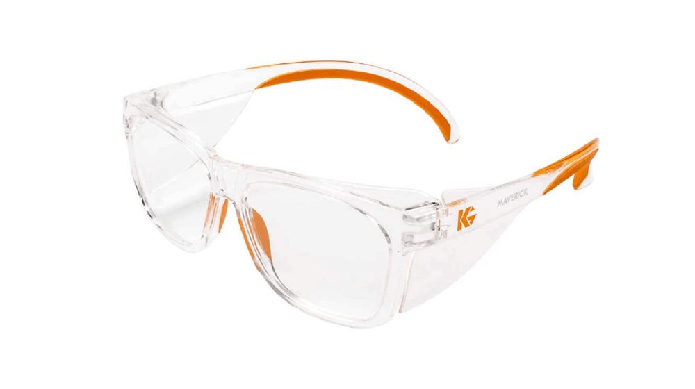 KLEENGUARD Maverick セーフティ グラス、統合サイド シールド付き