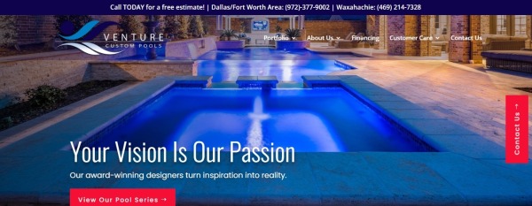 Venture Custom Pools