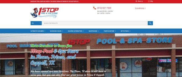 1 Stop Pool Store - บริษัท สระว่ายน้ำ Plano tx