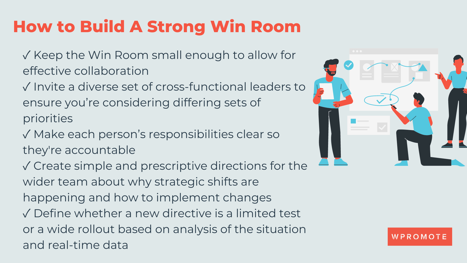 listă de lucruri pentru a construi o cameră de câștig puternică