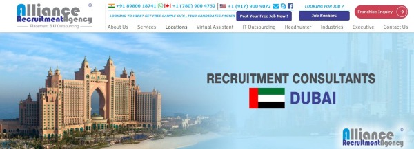 Agenzia di reclutamento Alliance - Consulenza sul lavoro a Dubai