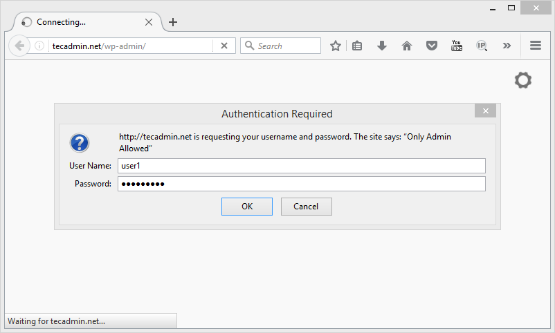 รหัสผ่านป้องกันผู้ดูแลระบบ WordPress และหน้าเข้าสู่ระบบ