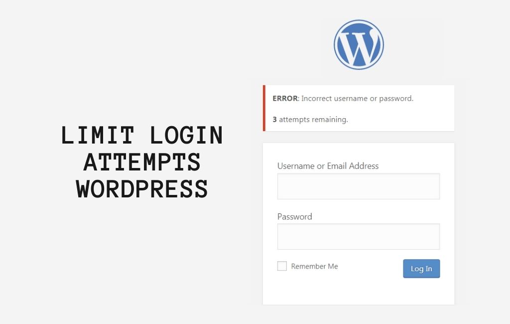 จำกัดความพยายามในการเข้าสู่ระบบ