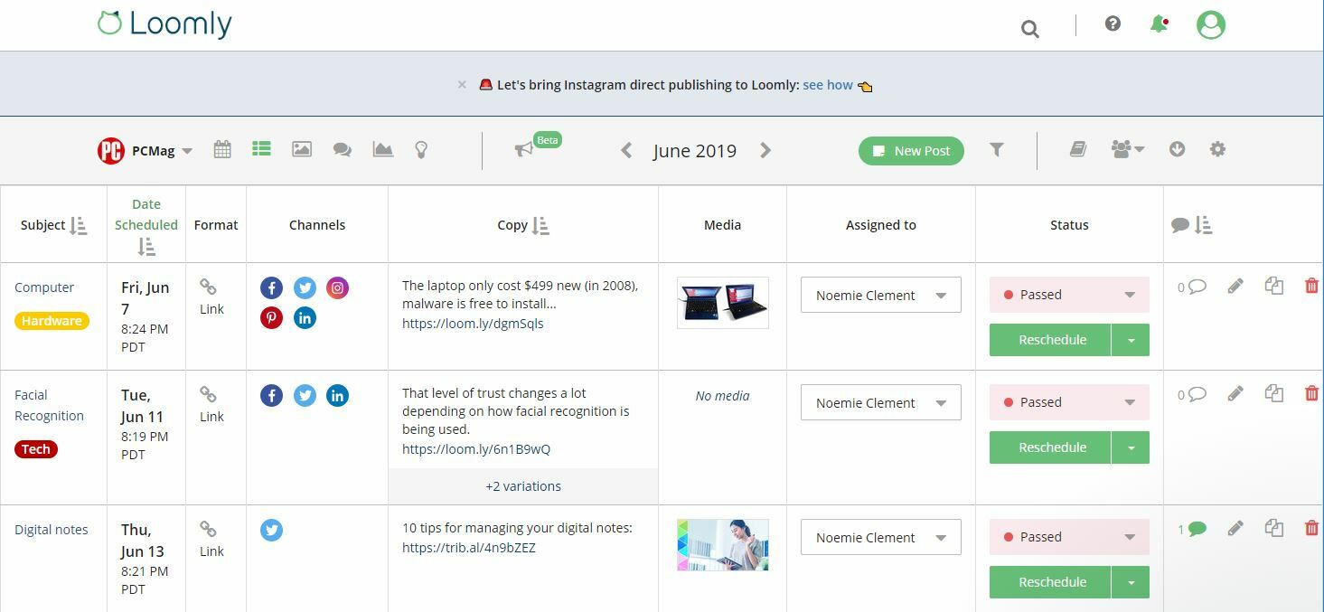 Ulasan Loomly | PCMag