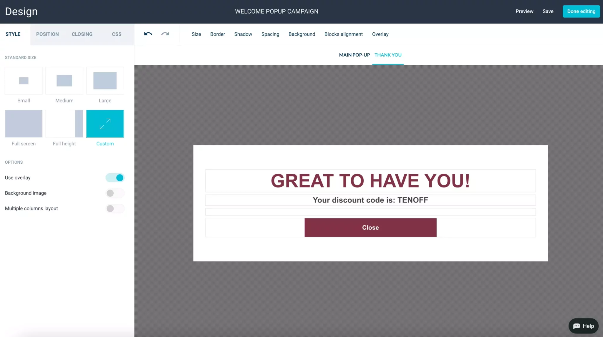 danke-willkommen-popup