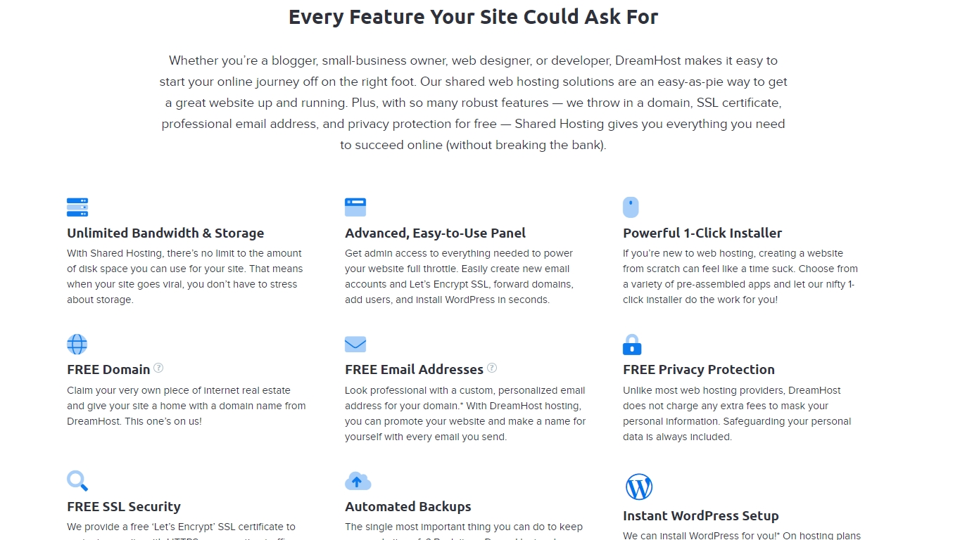 Dreamhost 作為 Ipage 託管