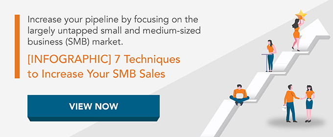 信息圖:增加 SMB 銷售額的 7 種技巧
