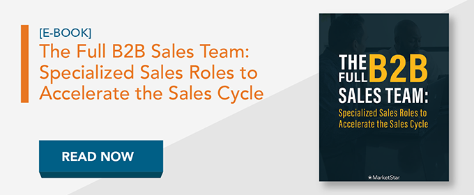 Echipa completă de vânzări B2B: Roluri de vânzări specializate butonul citiți acum