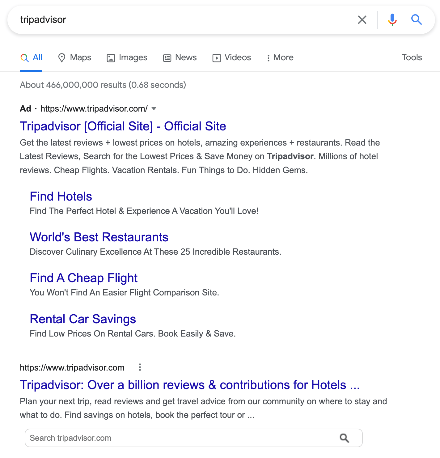 بعض العلامات التجارية تقدم عطاءات لاسم علامتها التجارية.