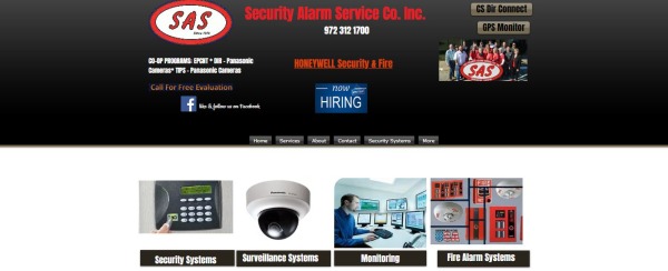 SAS Security Alarm Service - أنظمة أمن الوطن Plano TX