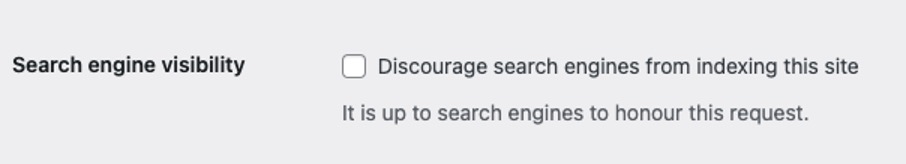 search engine visibility