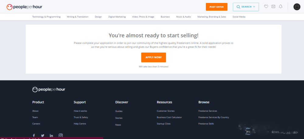 PeoplePerHour のレビュー