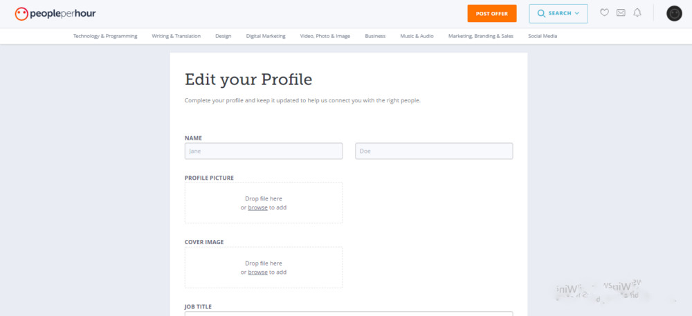 PeoplePerHour のレビュー
