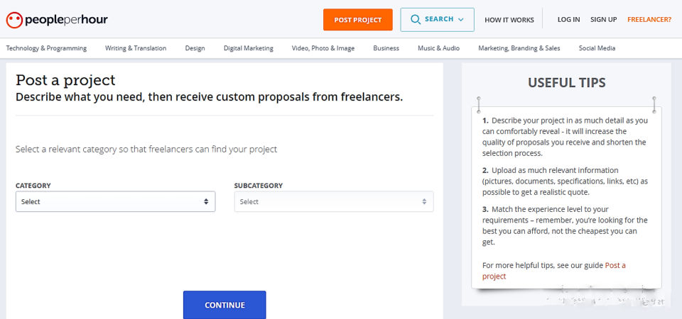 PeoplePerHour のレビュー