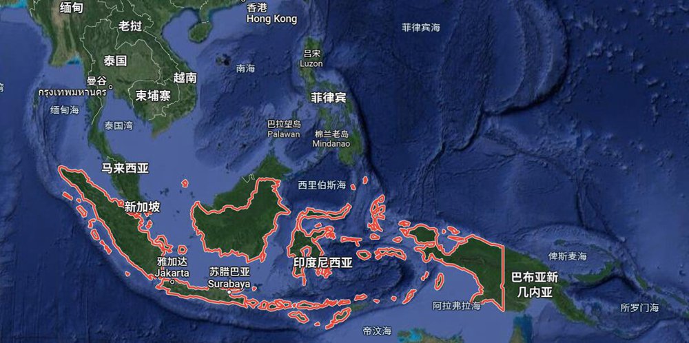 印尼地图