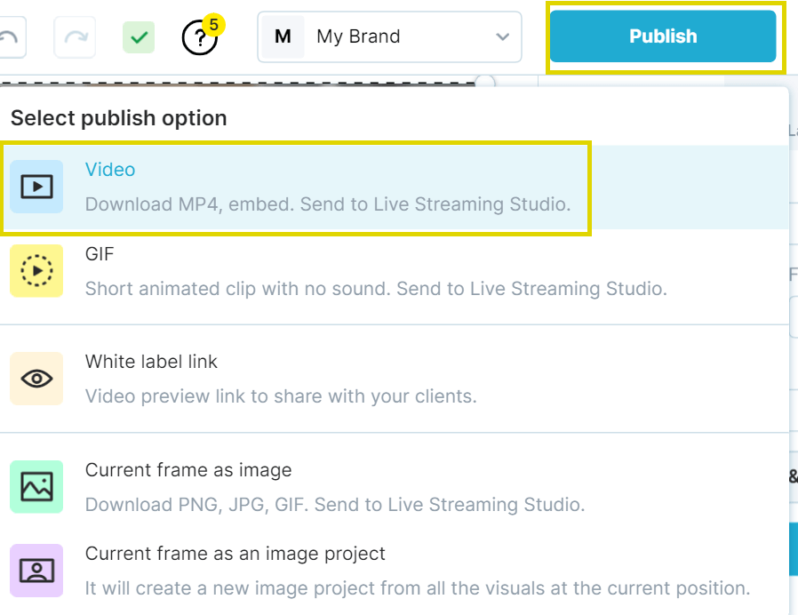 Publicar e renderizar